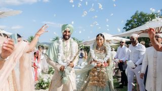 How a London-based Indian couple celebrated