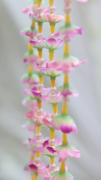 Pink Small Flower Floral Garland