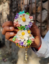 Load image into Gallery viewer, Rainbow Of Life - Maang Tikka, Jhumkie &amp; Haath Phool (MT, SJ, SHP)
