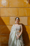 Vogue Italia Featured Silk Floral Jewelry for Destination Brides