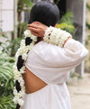 Silk Flower Petal Gajra