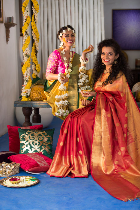 Maatha Patti, Jhumkas, Rani Haar, Haath Phool & Kaleere