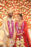 PIFK 00024 Ultra-Couture 7kg High-Volume Floral Bridal Kaleere for maximalist bridal look by Prune India.