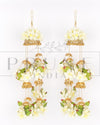 PIFK 0071 Royal High-Density Floral Bridal Kaleere with 3kg weight for heavy bridal look by Prune India.