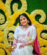 Load image into Gallery viewer, Set of Five - Maang Tikka, Earring, Choker, Haath phool and Kamar Bandh
