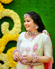 Load image into Gallery viewer, Set of Five - Maang Tikka, Earring, Choker, Haath phool and Kamar Bandh
