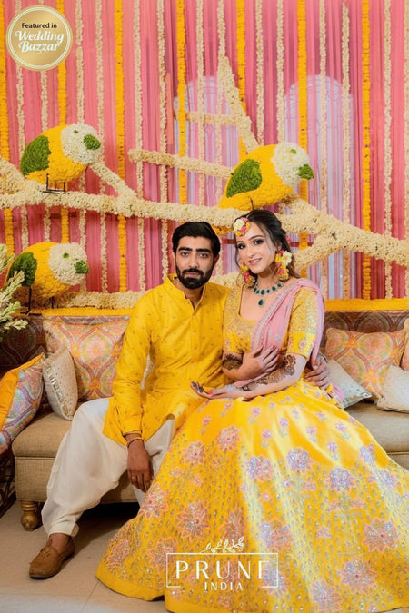 Modern Indian Bridal Floral Jewelry - Maang Tikka & Jhumkie