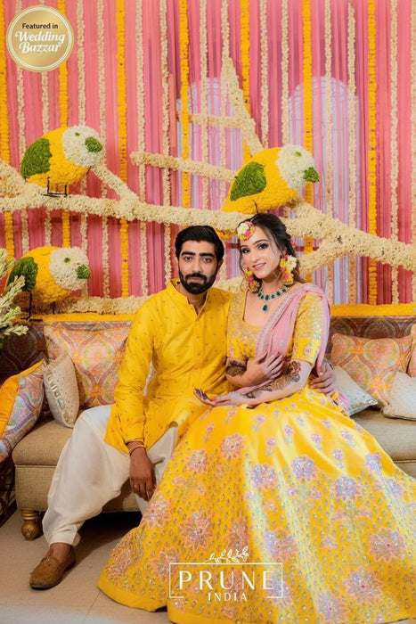 Modern Indian Bridal Floral Jewelry - Maang Tikka & Jhumkie