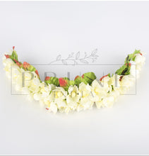 Load image into Gallery viewer, Half Tiara in Silk Flower
