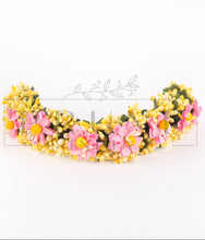 Load image into Gallery viewer, Half Tiara in Bud Flower

