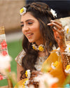 Maang Tikka, Five drop Earring, Choker & Haath Phool with Kaleere