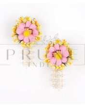 Four Drop Earring in Bud Flower (4DEBF)