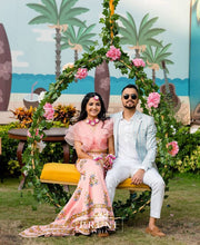 Load image into Gallery viewer, Set of Four - Maang Tikka, Earring, Choker &amp; Haath Phool

