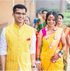 Set of Four - Maang Tikka, Earring, Necklace & Haath Phool