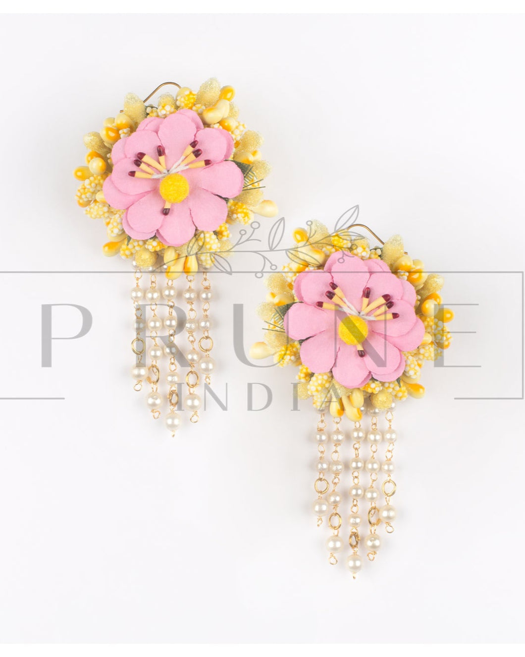 Five Drop Earring in Bud Flower