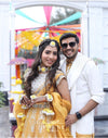 Maang Tikka, Five drop Earring, Choker & Haath Phool with Kaleere