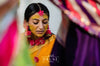 Real bride Tanya Chadha wearing the Prune India Signature Silk 2.0 jewelry set in Vogue India.