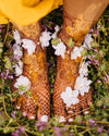 Eight Flower Anklets