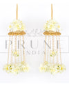 PFK 0041 Signature 8.5 inch Lightweight Floral Bridal Kaleere for Haldi and Mehendi by Prune India.