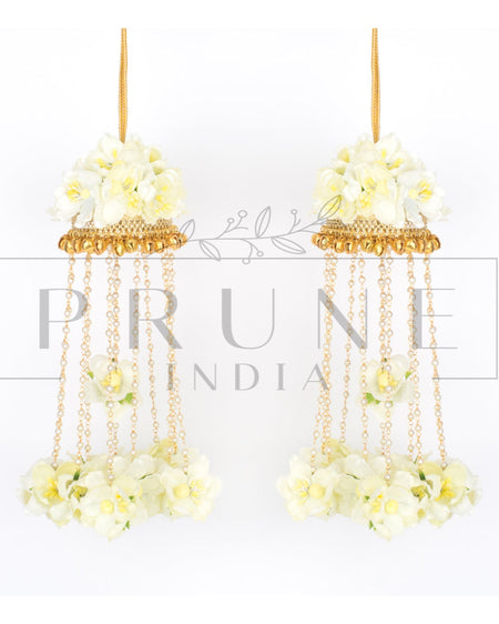 PFK 0041 Signature 8.5 inch Lightweight Floral Bridal Kaleere for Haldi and Mehendi by Prune India.