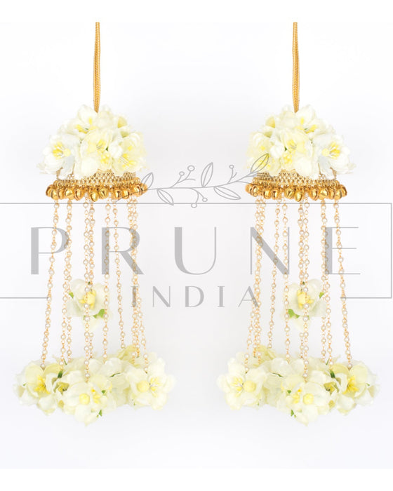PFK 0041 Signature 8.5 inch Lightweight Floral Bridal Kaleere for Haldi and Mehendi by Prune India.