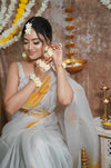Prune India - Maang Tikka, Standard Jhumkas, Standard Haath Phool & Anklets
